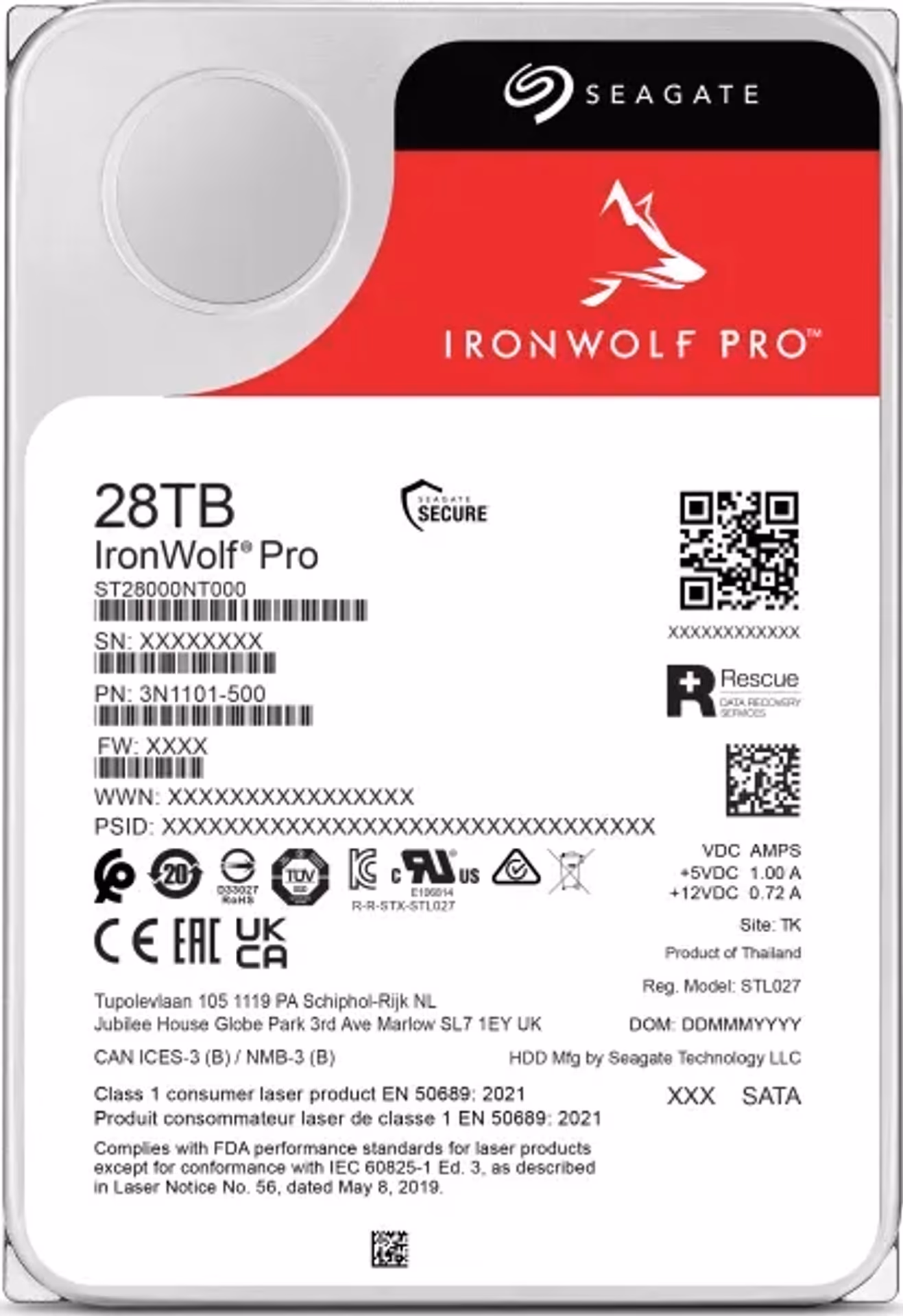 Seagate IronWolf Pro | 28TB HDD