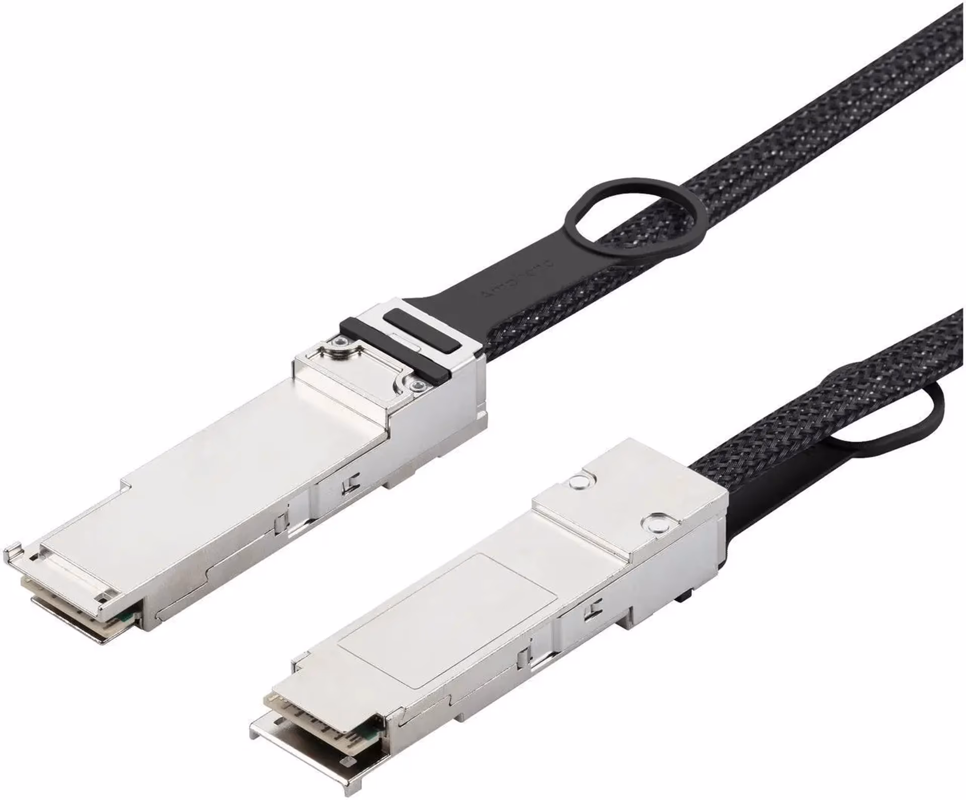 PNY 0.4m 400G QSFP112 DAC Cable | High-Speed AI Cluster Stacking Cable for GX10 Systems
