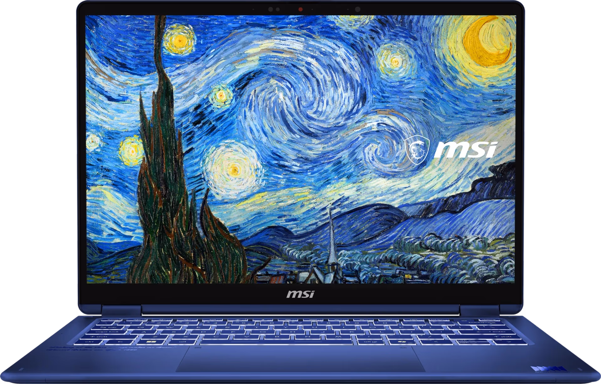 MSI Prestige 14 Flip AI+ | PRESTIGE 14 FLIP AI+-278CA | 14" 1920x1200 60Hz Touch OLED | Intel Core Ultra X9 378H | 32GB RAM | 1TB SSD | Intel Arc B390 Graphics | The Starry Night