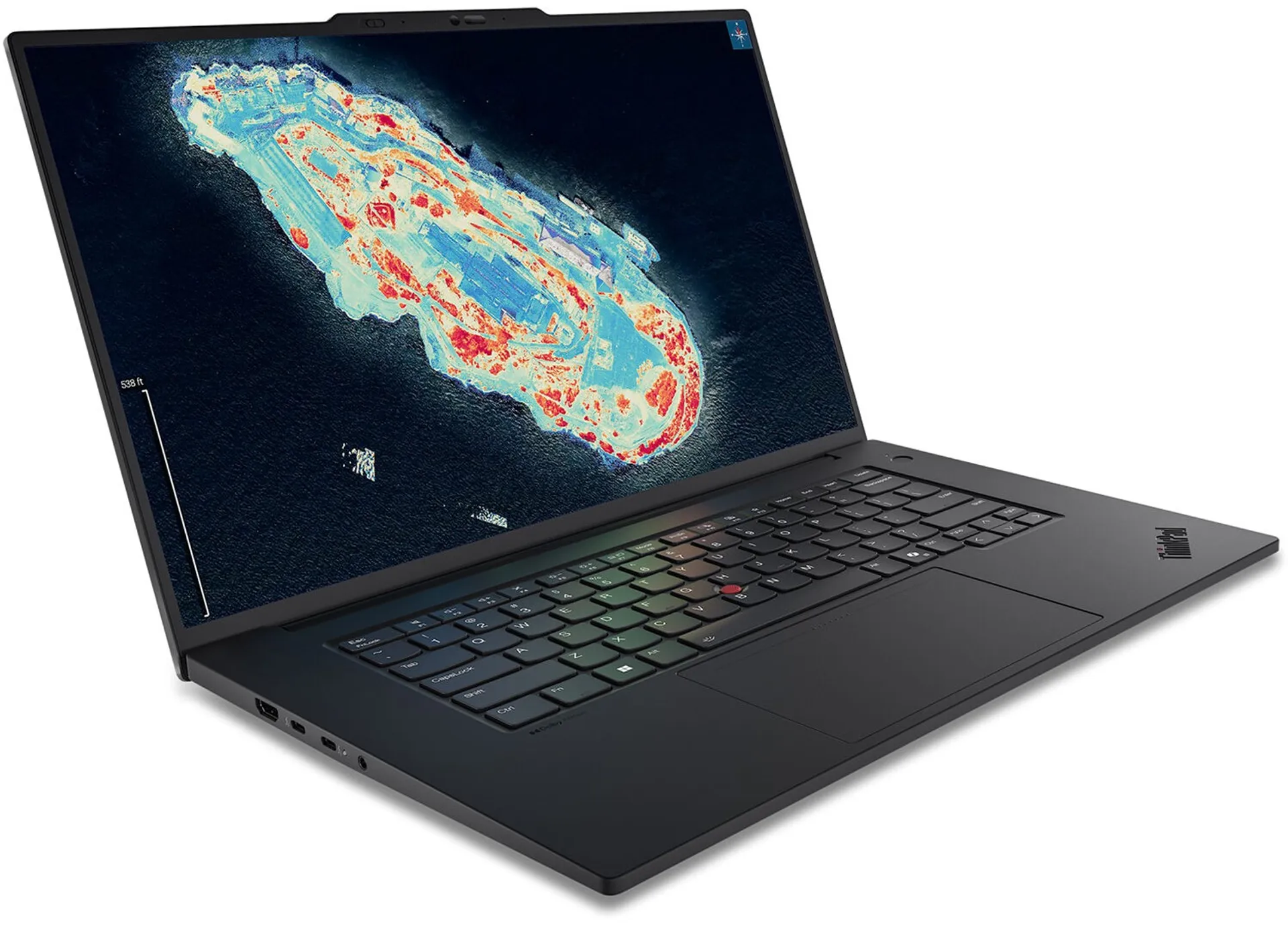 French Lenovo ThinkPad P1 Gen 8 | 21Q80020CA | Intel Core Ultra 9 285H | 64GB RAM | 2TB SSD | 16" 3.2K, 120 Hz, Touch OLED, 600nits | NVIDIA RTX PRO 2000 Blackwell