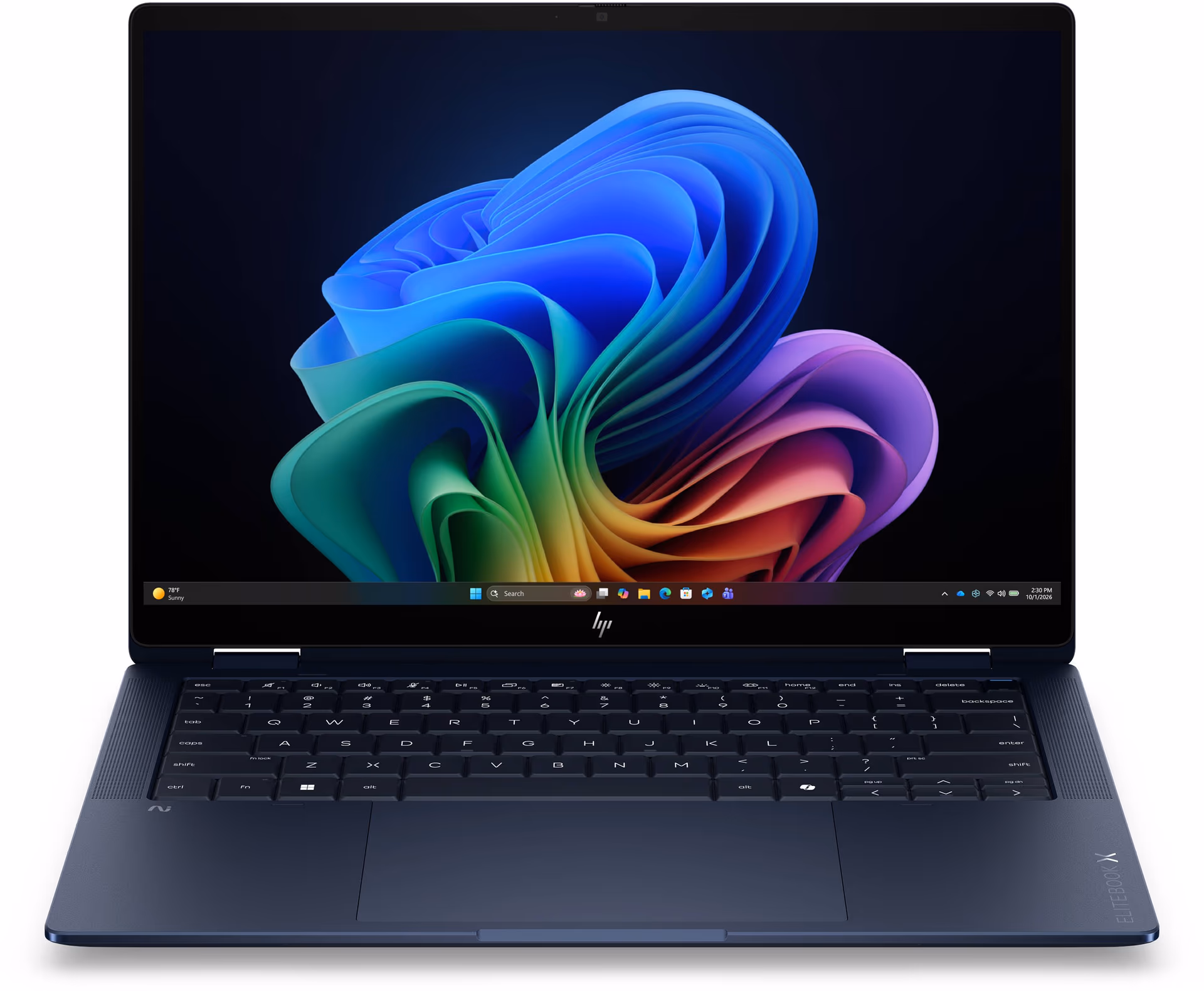 HP 14" EliteBook X Flip G2i | D72W9UT#ABA | Intel Core Ultra 7 356H | 32GB RAM | 1TB SSD | 14" 1920x1200 60Hz IPS 400nits | Intel Graphics | Blue