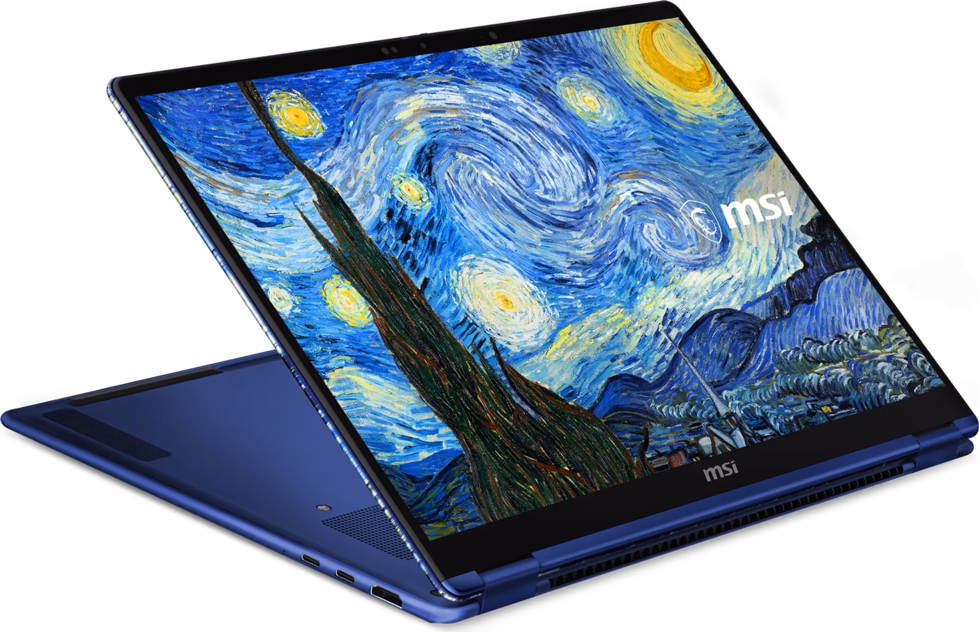MSI Prestige 14 Flip AI+ | PRESTIGE 14 FLIP AI+-278CA | 14" 1920x1200 60Hz Touch OLED | Intel Core Ultra X9 378H | 32GB RAM | 1TB SSD | Intel Arc B390 Graphics | The Starry Night