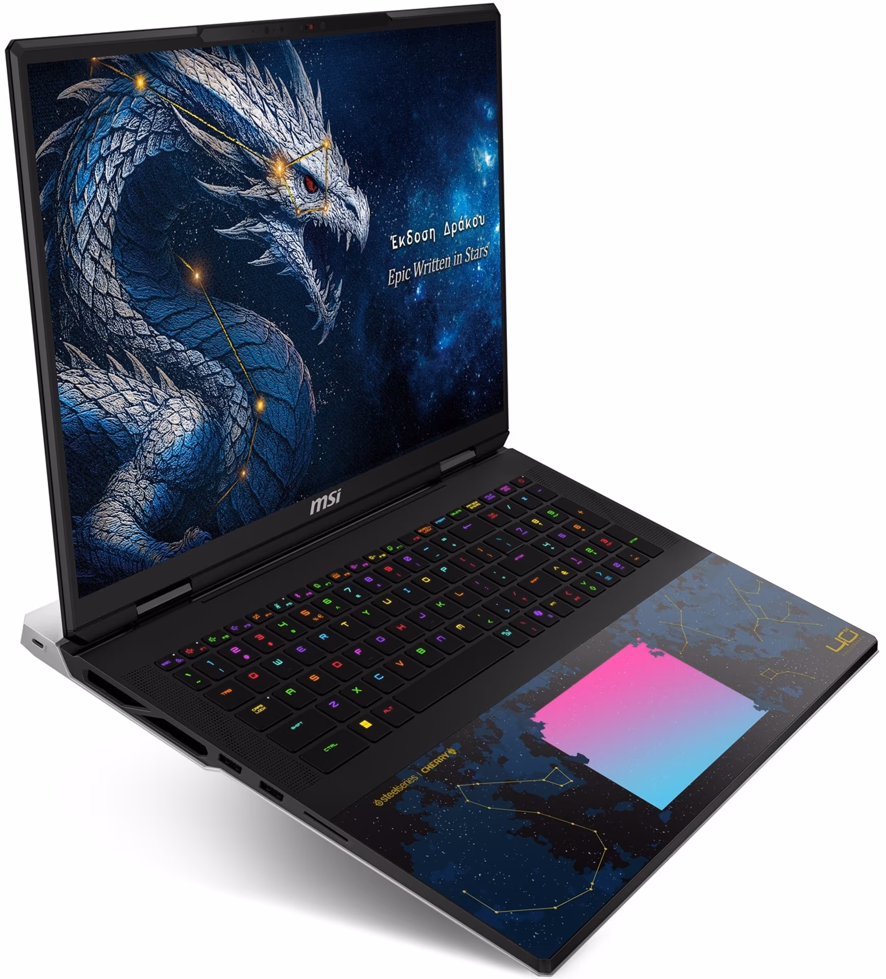 MSI TITAN 18 HX Dragon Edition Draco Epic | A2WJ-1212CA | Intel Core Ultra 9 290HX Plus | 96GB RAM | 2X 2TB SSD | 4K 240Hz MINI LED | Draco Bundle | NVIDIA GeForce RTX 5090 24GB