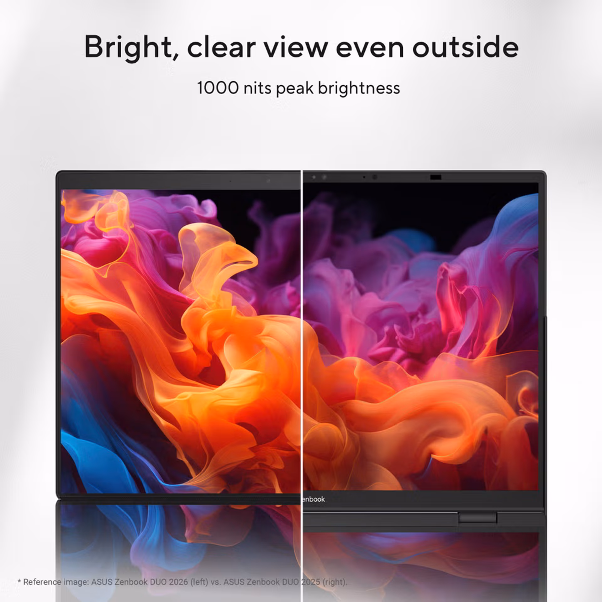 ASUS Zenbook Duo | UX8407AA-DS71T-CA | Intel Core Ultra 7 355 | 32GB RAM | 1TB SSD | Dual Touch 14" 2880x1800 OLED 144Hz 1000nits | Intel Graphics | Moher Gray