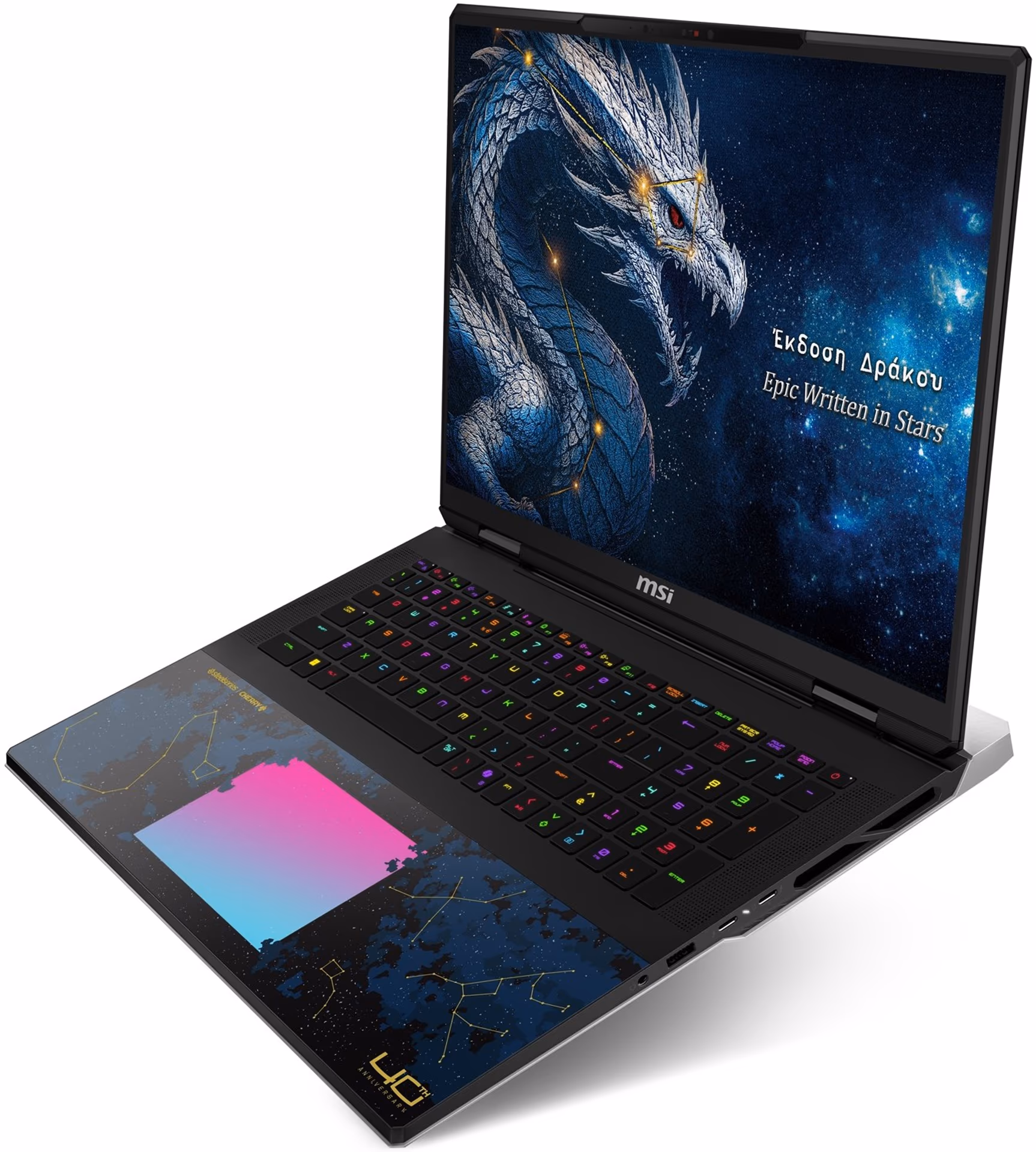 MSI TITAN 18 HX Dragon Edition Draco Epic | A2WJ-1212CA | Intel Core Ultra 9 290HX Plus | 96GB RAM | 2X 2TB SSD | 4K 240Hz MINI LED | Draco Bundle | NVIDIA GeForce RTX 5090 24GB