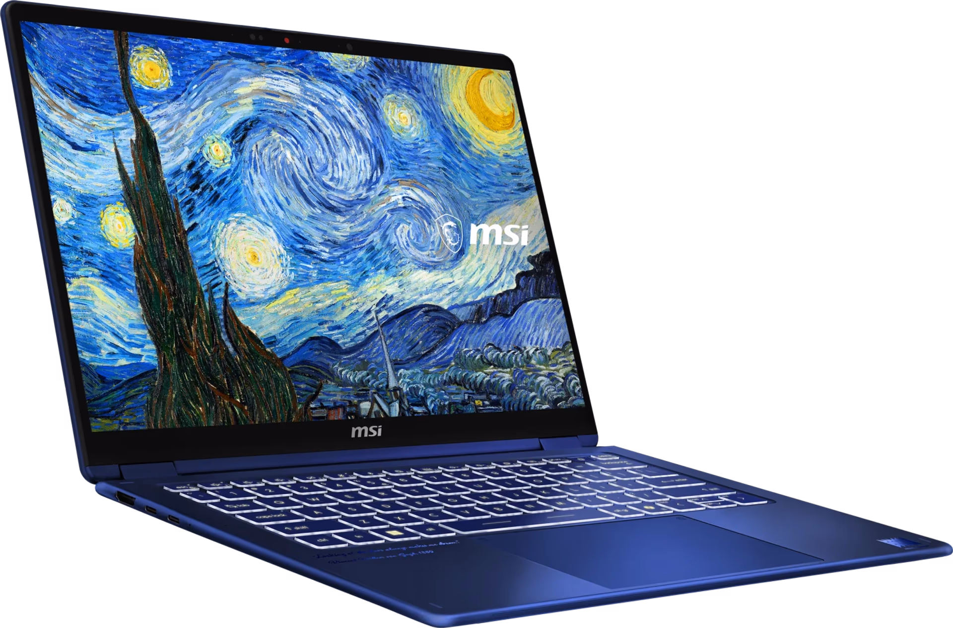 MSI Prestige 14 Flip AI+ | PRESTIGE 14 FLIP AI+-278CA | 14" 1920x1200 60Hz Touch OLED | Intel Core Ultra X9 378H | 32GB RAM | 1TB SSD | Intel Arc B390 Graphics | The Starry Night