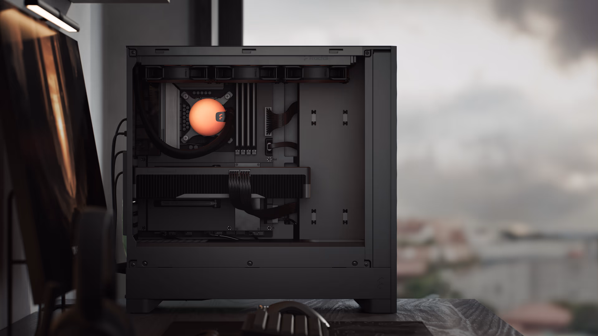Fractal Design Pop 2 Air TG RGB | 3 X 120mm ARGB Fans Pre-Installed | TG Black Chassis