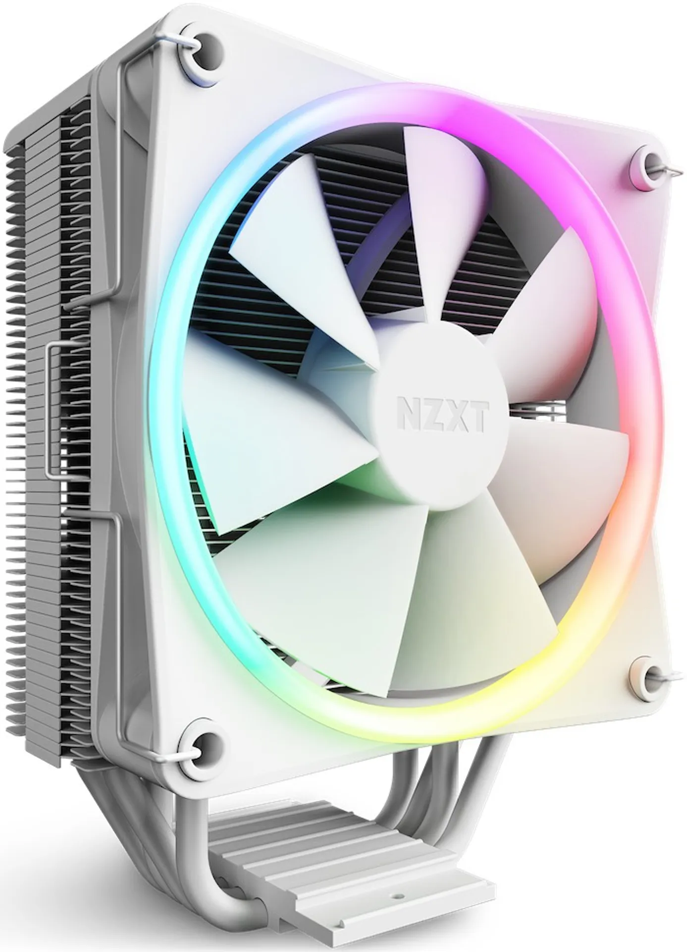 NZXT T120 RGB Single Tower White CPU Cooler