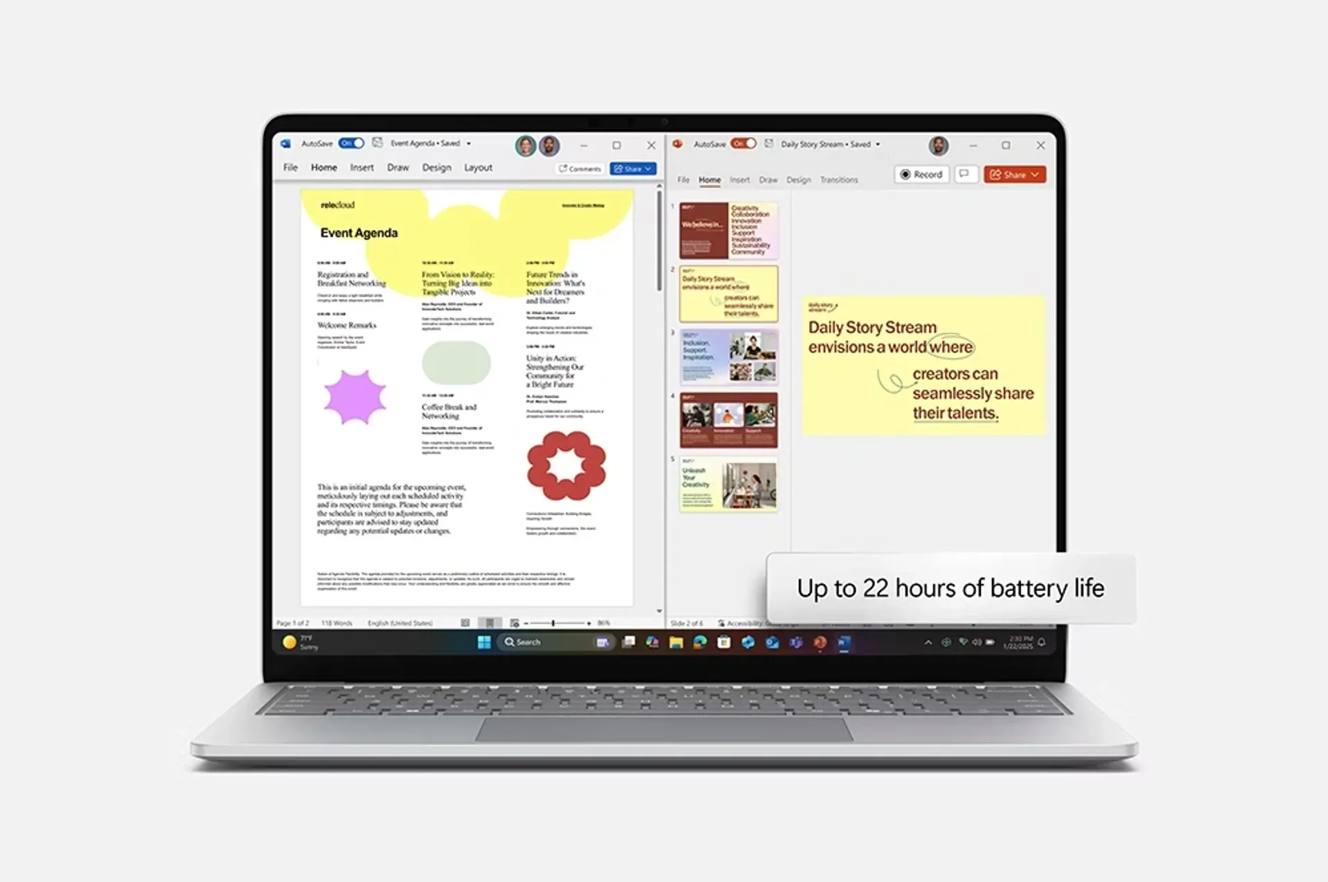 Microsoft 13.8" Surface Laptop for Business | 7th Edition | EP2-22270 | 13.8" 2304x1536 Multi-Touch 120Hz | Intel Ultra 7 266V | 16GB RAM | 512GB SSD | Intel Arc Graphics 140V | Black
