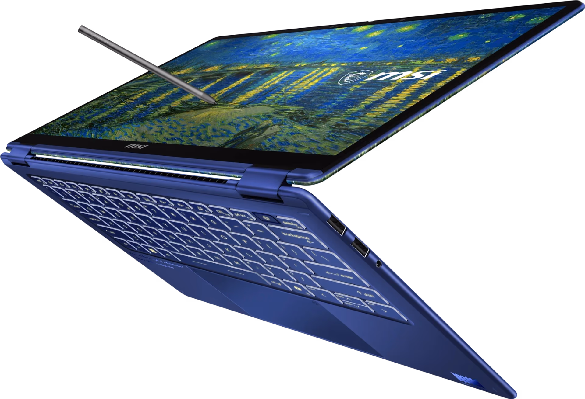 MSI Prestige 14 Flip AI+ | PRESTIGE 14 FLIP AI+-279CA | 14" 1920x1200 60Hz Touch OLED | Intel Core Ultra X9 378H | 32GB RAM | 1TB SSD | Intel Arc B390 Graphics | Over the Rhone