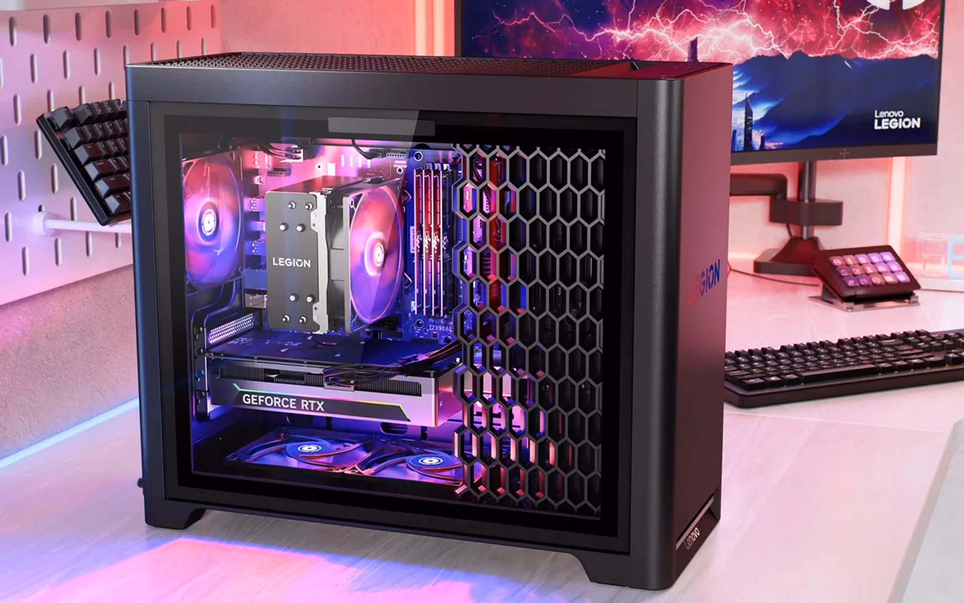  Lenovo Legion T5 30AGB10 Desktop  | 90YJ0015US | AMD Ryzen 7 7700X | 32GB RAM | 1TB SSD |  NVIDIA GeForce RTX 5070 | Windows 11 Pro