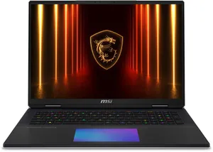MSI TITAN 18 HX AI | A2XWJG-016US | Intel Core Ultra 9 285HX | 96GB RAM | 6TB SSD | 4K 120Hz MINI LED | Nvidia GeForce RTX 5090 24GB