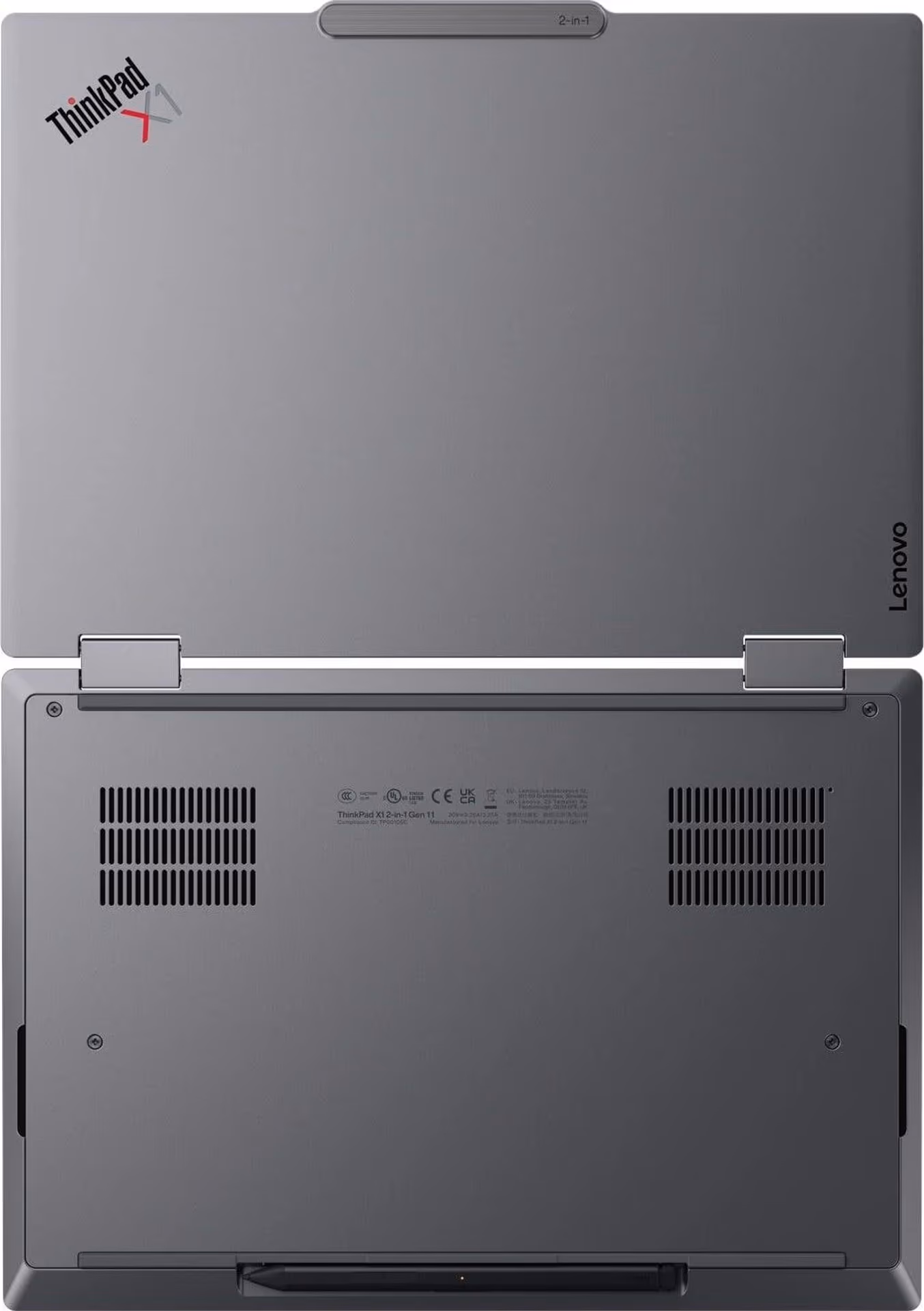 Lenovo ThinkPad X1 2-in-1 Gen 11 Aura Edition | 21V9001BUS | Intel Core Ultra 7 365 | 32GB RAM | 512GB SSD | 14" 1920x1200 Touch IPS 500nits | Intel Graphics | Gray