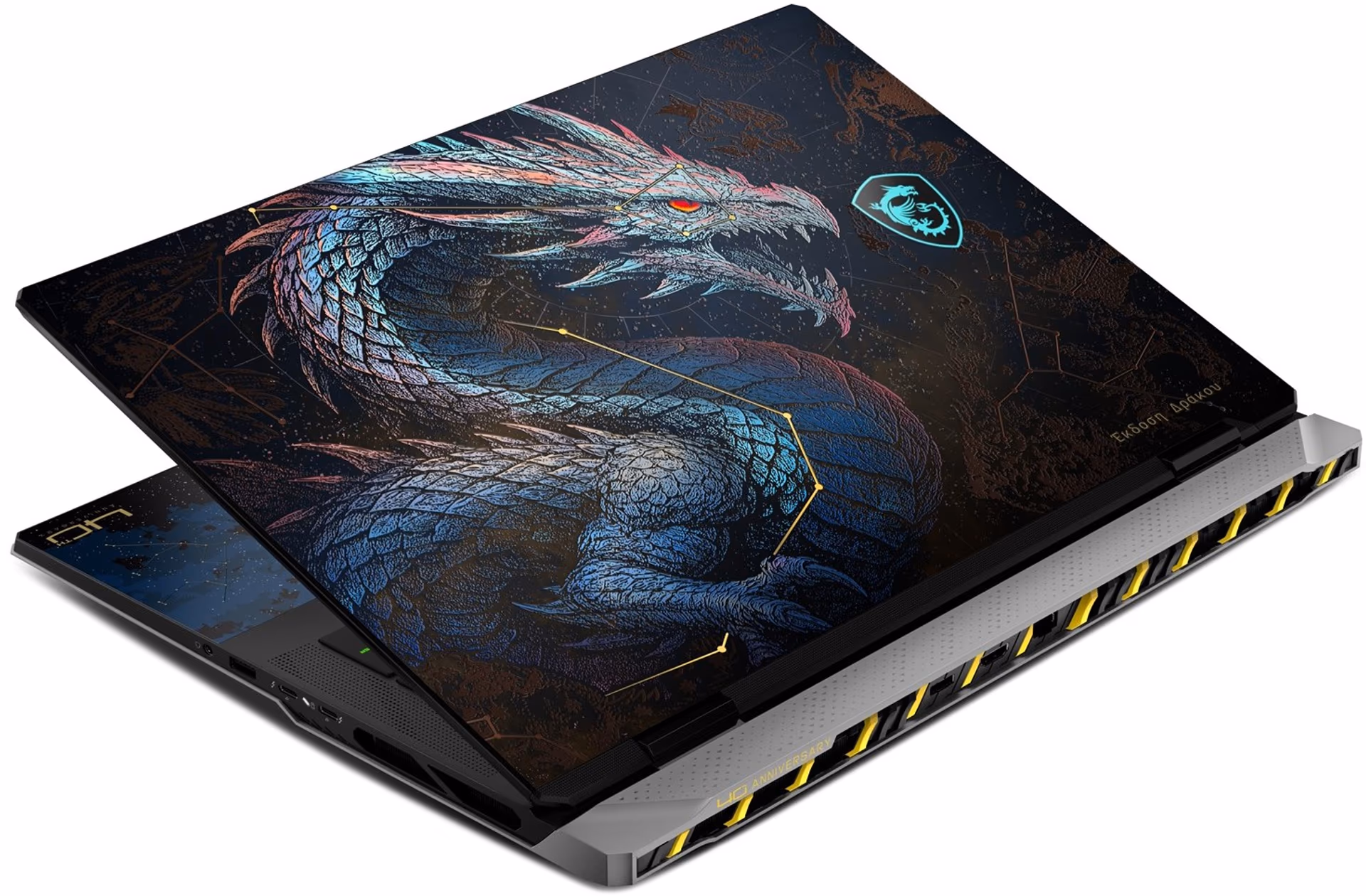 MSI TITAN 18 HX Dragon Edition Draco Epic | A2WJ-1212CA | Intel Core Ultra 9 290HX Plus | 96GB RAM | 2X 2TB SSD | 4K 240Hz MINI LED | Draco Bundle | NVIDIA GeForce RTX 5090 24GB