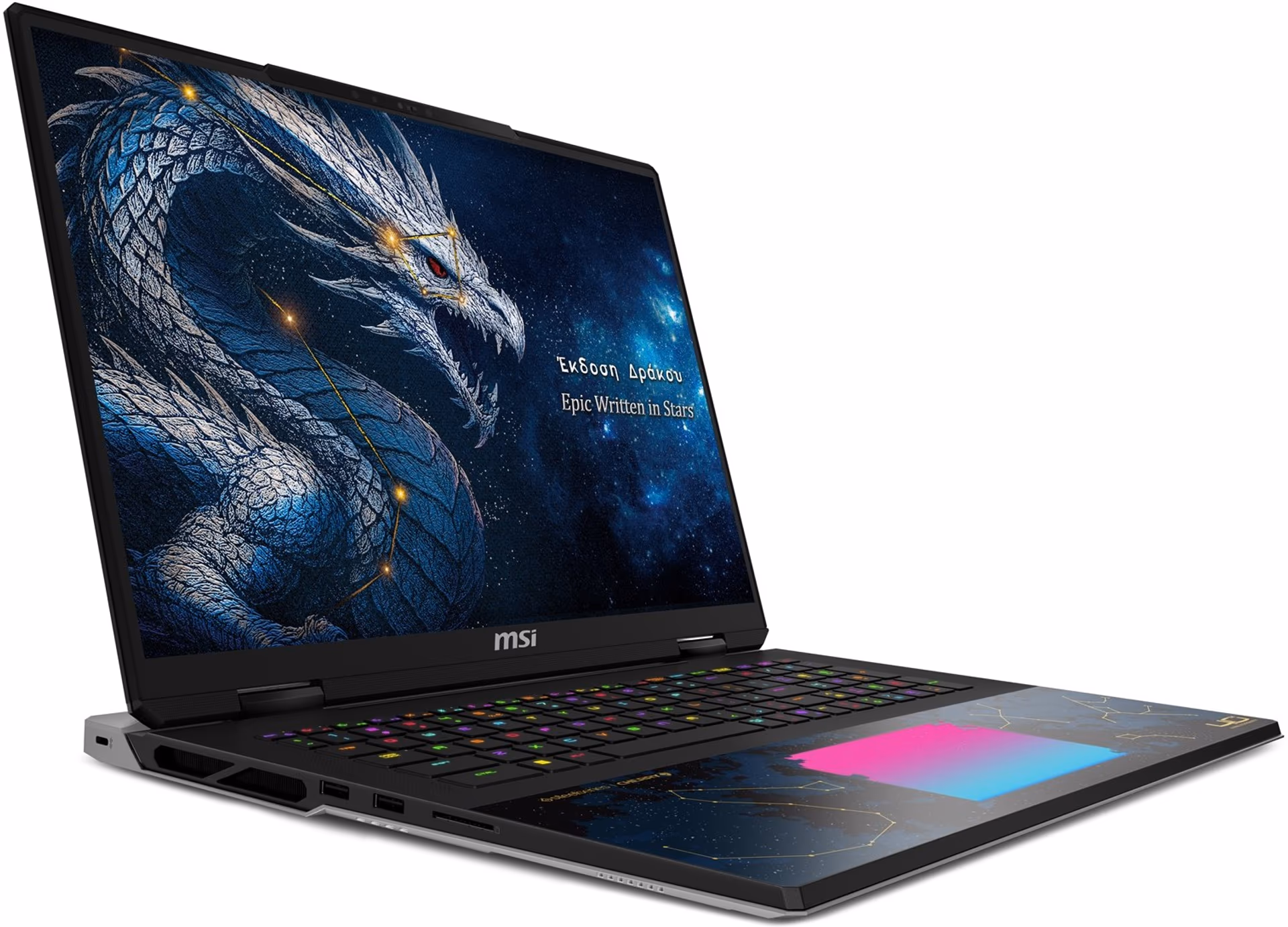 MSI TITAN 18 HX Dragon Edition Draco Epic | A2WJ-1212CA | Intel Core Ultra 9 290HX Plus | 96GB RAM | 2X 2TB SSD | 4K 240Hz MINI LED | Draco Bundle | NVIDIA GeForce RTX 5090 24GB