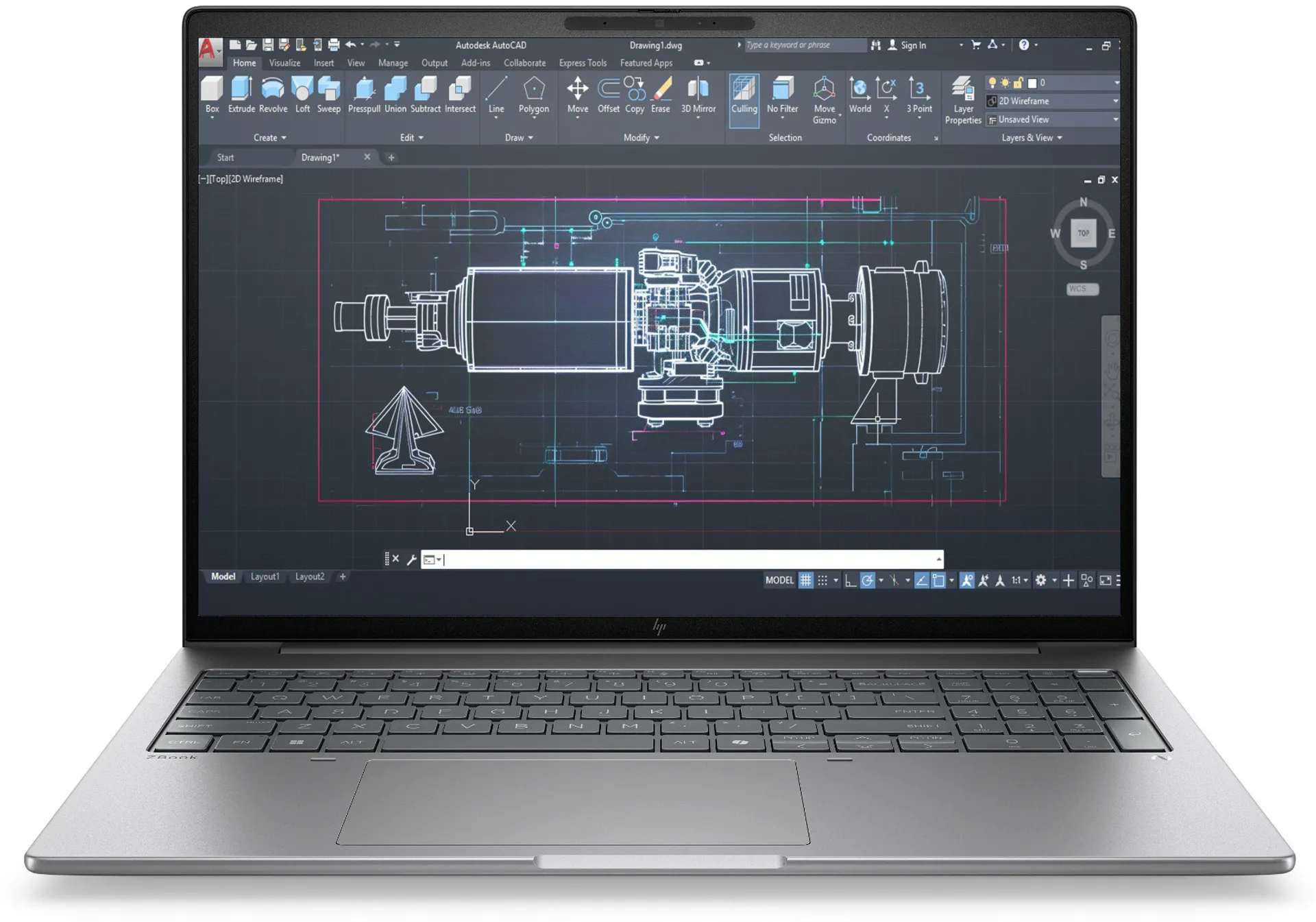 HP 16" ZBook 8 G1i Mobile Workstation | BX7V8UT#ABA | Intel Core Ultra 7 265H | 32GB RAM | 1TB SSD | 16"  3840x2400 120Hz IPS 500Nits | NVIDIA RTX 500 Ada GPU | Silver