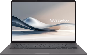ASUS ZenBook A14 | UX3407QA-DS51-CA | 14" 1920x1200 OLED 400nits | Snapdragon X - X1-26-100 | 32GB RAM | 1TB SSD | Qualcomm Adreno X1-45 (iGPU) | Iceland Gray