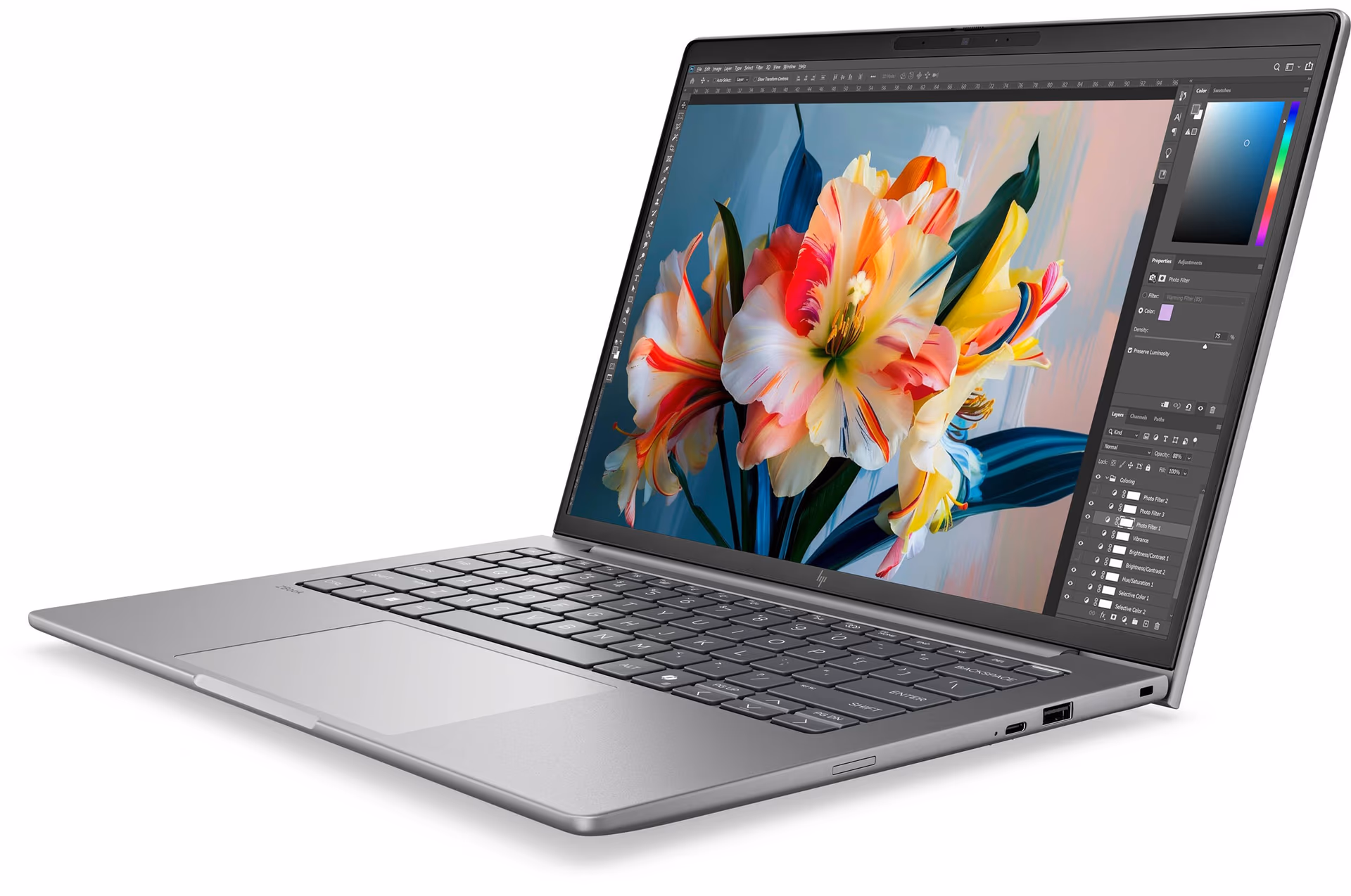 HP 14" ZBook 8 G2i Mobile Workstation | DK3F4UT#ABA | Intel Core Ultra 7 366H | 32GB RAM | 1TB SSD | 14" 2560x1600 120Hz IPS 400Nits | NVIDIA RTX Pro 500 Blackwell GPU | Silver