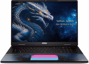 MSI TITAN 18 HX Dragon Edition Draco Epic | A2WJ-1212CA | Intel Core Ultra 9 290HX Plus | 96GB RAM | 2X 2TB SSD | 4K 240Hz MINI LED | Draco Bundle | NVIDIA GeForce RTX 5090 24GB