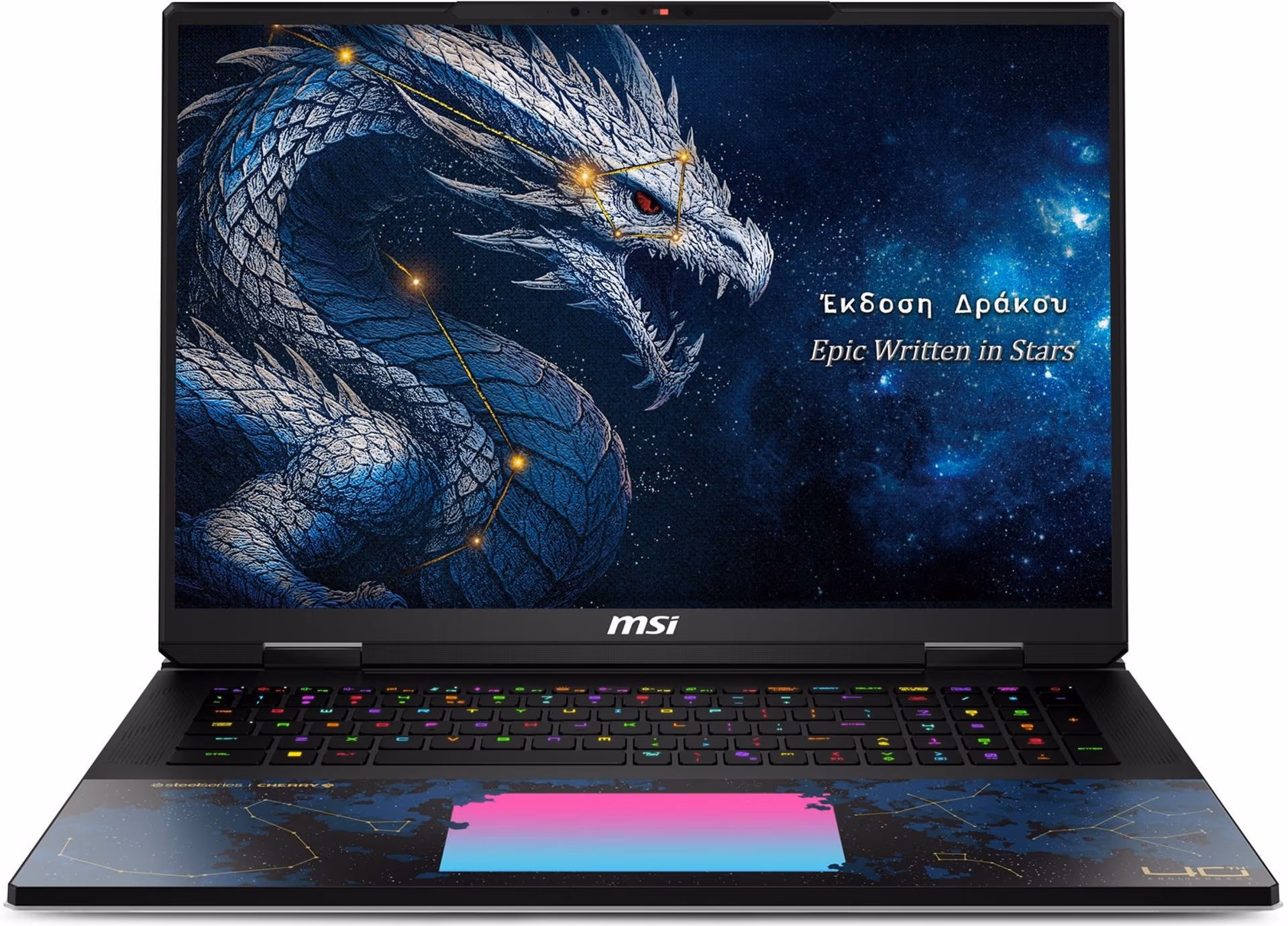 MSI TITAN 18 HX Dragon Edition Draco Epic | A2WJ-1212CA | Intel Core Ultra 9 290HX Plus | 96GB RAM | 2X 2TB SSD | 4K 240Hz MINI LED | Draco Bundle | NVIDIA GeForce RTX 5090 24GB
