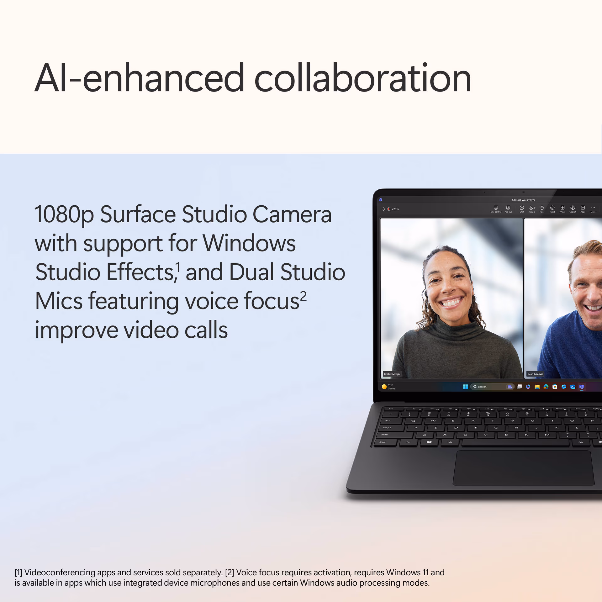 Microsoft 13.8" Surface Laptop for Business 8th Ed | EP2-60020 | 13.8" 2304x1536 Multi-Touch 120Hz 600nits | Snapdragon X2 Elite X2E-78-100 | 64GB RAM | 1TB SSD | Adreno GPU | US English | Black