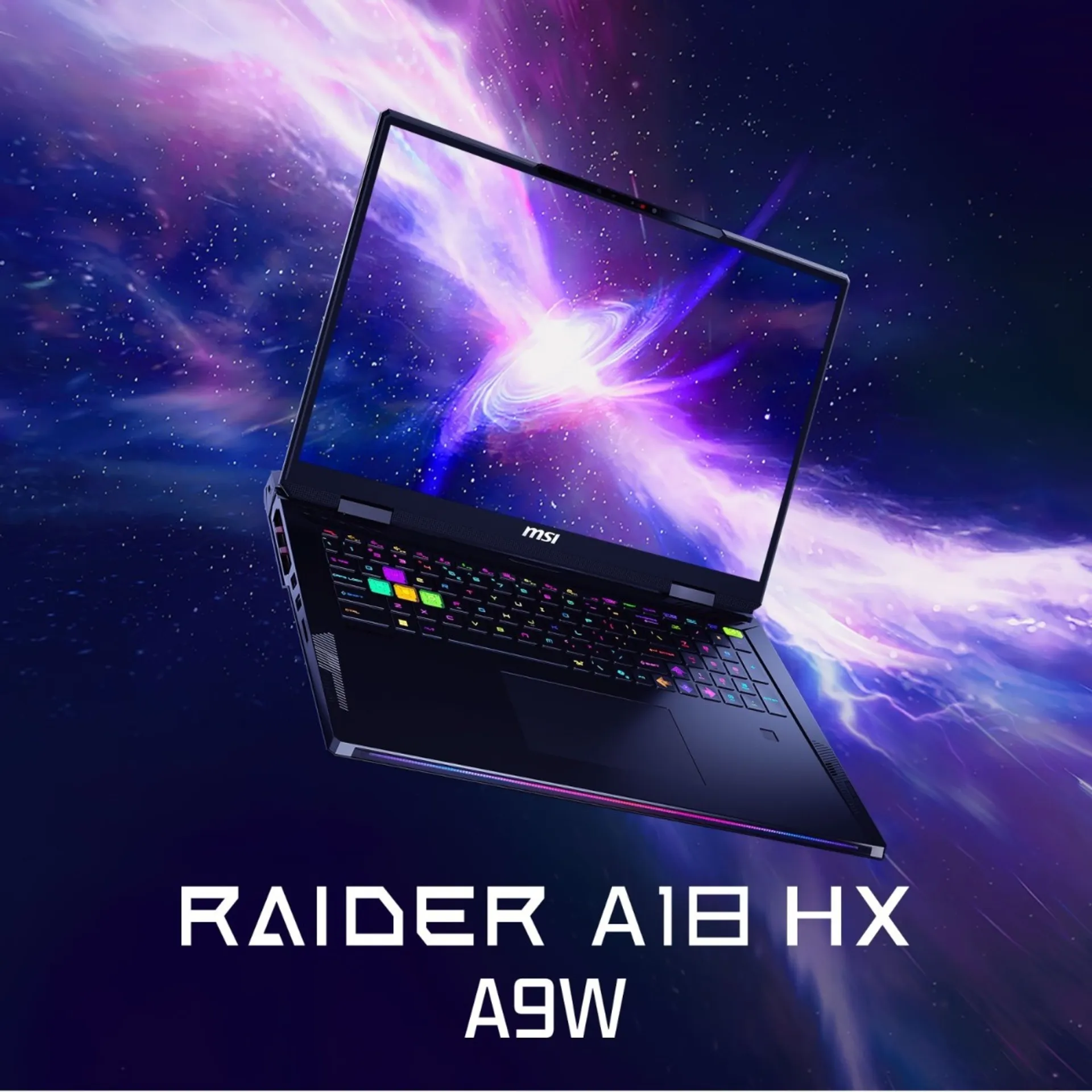 MSI Raider A18 HX A9W | A9WIG-038CA | AMD Ryzen R9 9955HX3D PRO Gaming CPU | 64GB RAM | 2TB SSD | 4K 120Hz MINI LED | Nvidia RTX 5080 16GB