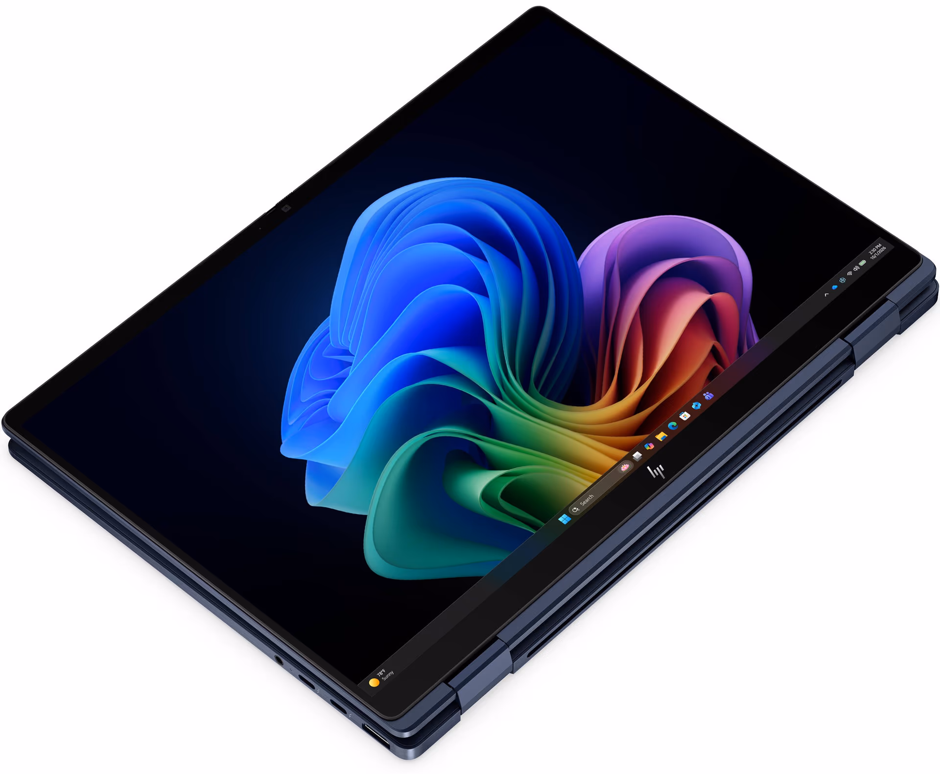 HP 14" EliteBook X Flip G2i | D72W9UT#ABA | Intel Core Ultra 7 356H | 32GB RAM | 1TB SSD | 14" 1920x1200 60Hz IPS 400nits | Intel Graphics | Blue