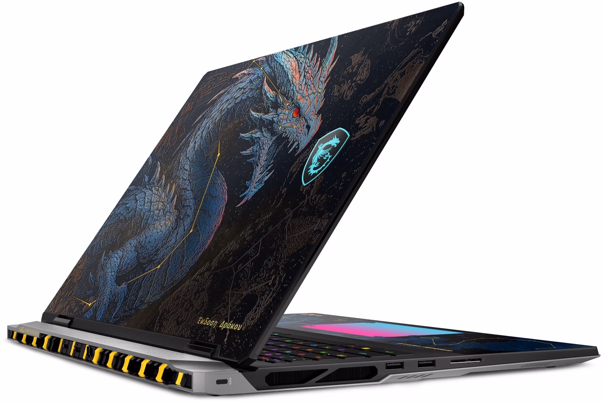 MSI TITAN 18 HX Dragon Edition Draco Epic | A2WJ-1212CA | Intel Core Ultra 9 290HX Plus | 96GB RAM | 2X 2TB SSD | 4K 240Hz MINI LED | Draco Bundle | NVIDIA GeForce RTX 5090 24GB