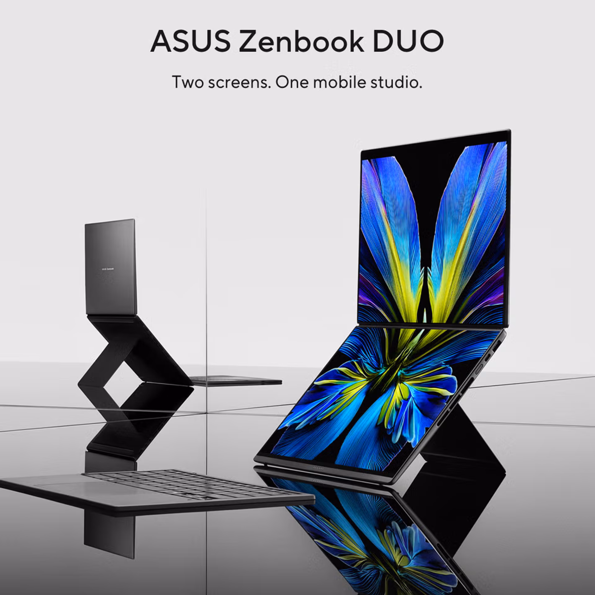 ASUS Zenbook Duo | UX8407AA-DS71T-CA | Intel Core Ultra 7 355 | 32GB RAM | 1TB SSD | Dual Touch 14" 2880x1800 OLED 144Hz 1000nits | Intel Graphics | Moher Gray