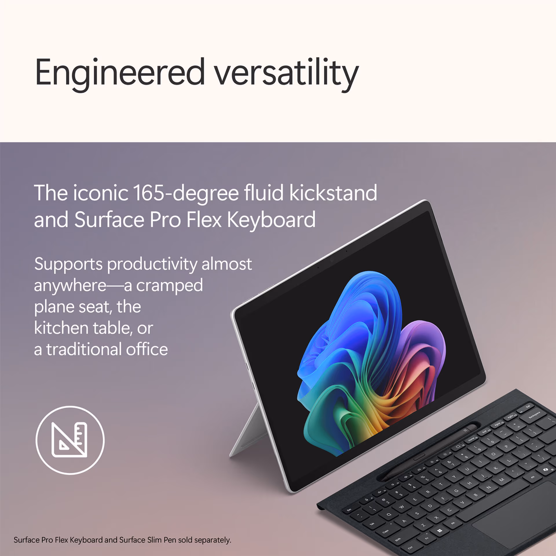 Microsoft Surface Pro for Business | 12th Edition | EP2-55192 | 13" 2880x1920 Multi-Touch 120Hz | Intel Ultra 5 335 | 32GB RAM | 512GB SSD | Wi-Fi 7 | Platinum