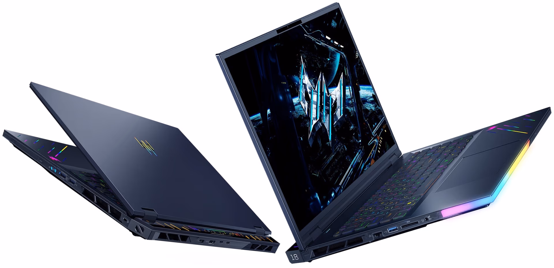 Acer PREDATOR Helios 18 AI | NH.U0FAA.001 | 18" 2560x1600 250Hz Mini LED 1000nits | Intel Core Ultra 9 275HX 24-Core | 32GB RAM | 1TB SSD | NVIDIA GeForce RTX 5080 | Black