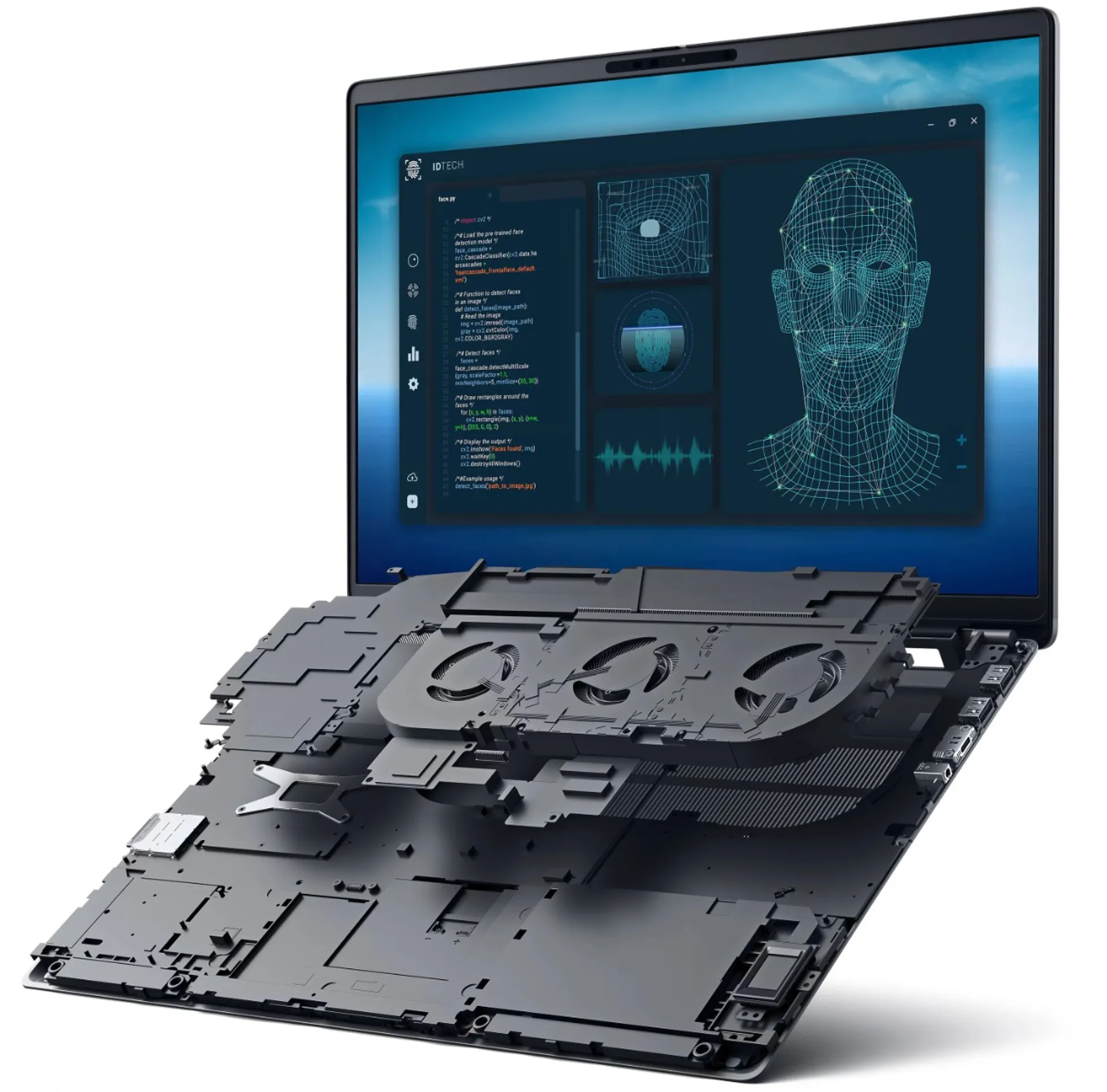 DELL Pro MAX 18 Plus MB18250 BTX Base | F3J42 | 18" 2560x1600 VRR 120hz IPS 500nits | Intel Core Ultra 7 265H vPro | 64GB RAM | 1TB SSD | NVIDIA RTX PRO 3000 Blackwell | Grey