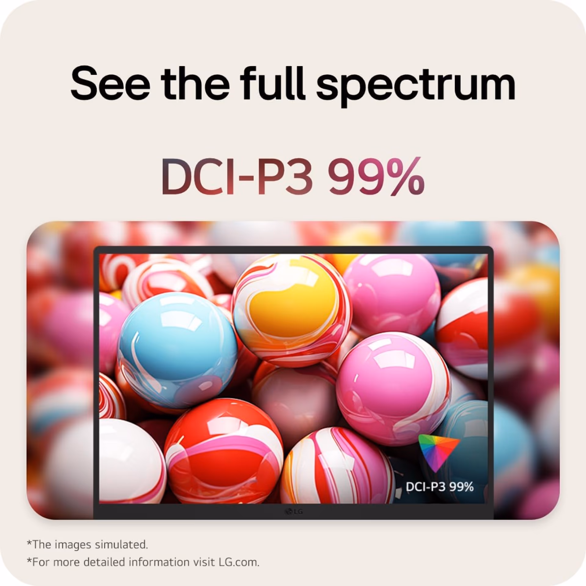 LG gram +view 17 Inch 2560x1600 Portable Monitor with USB Type C USB Type-C, mini-HDMI