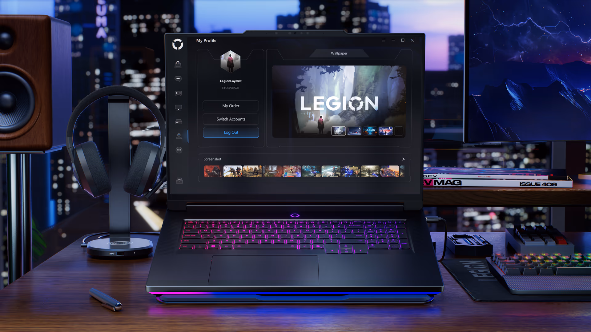 Lenovo Legion 9 18IAX10 | 83EY006TCC | Intel Core Ultra 9 290HX Plus | 32GB RAM | 2TB SSD | 18" 3840x2400 IPS 240Hz | NVIDIA GeForce RTX 5080 16GB | Forged Carbon Black