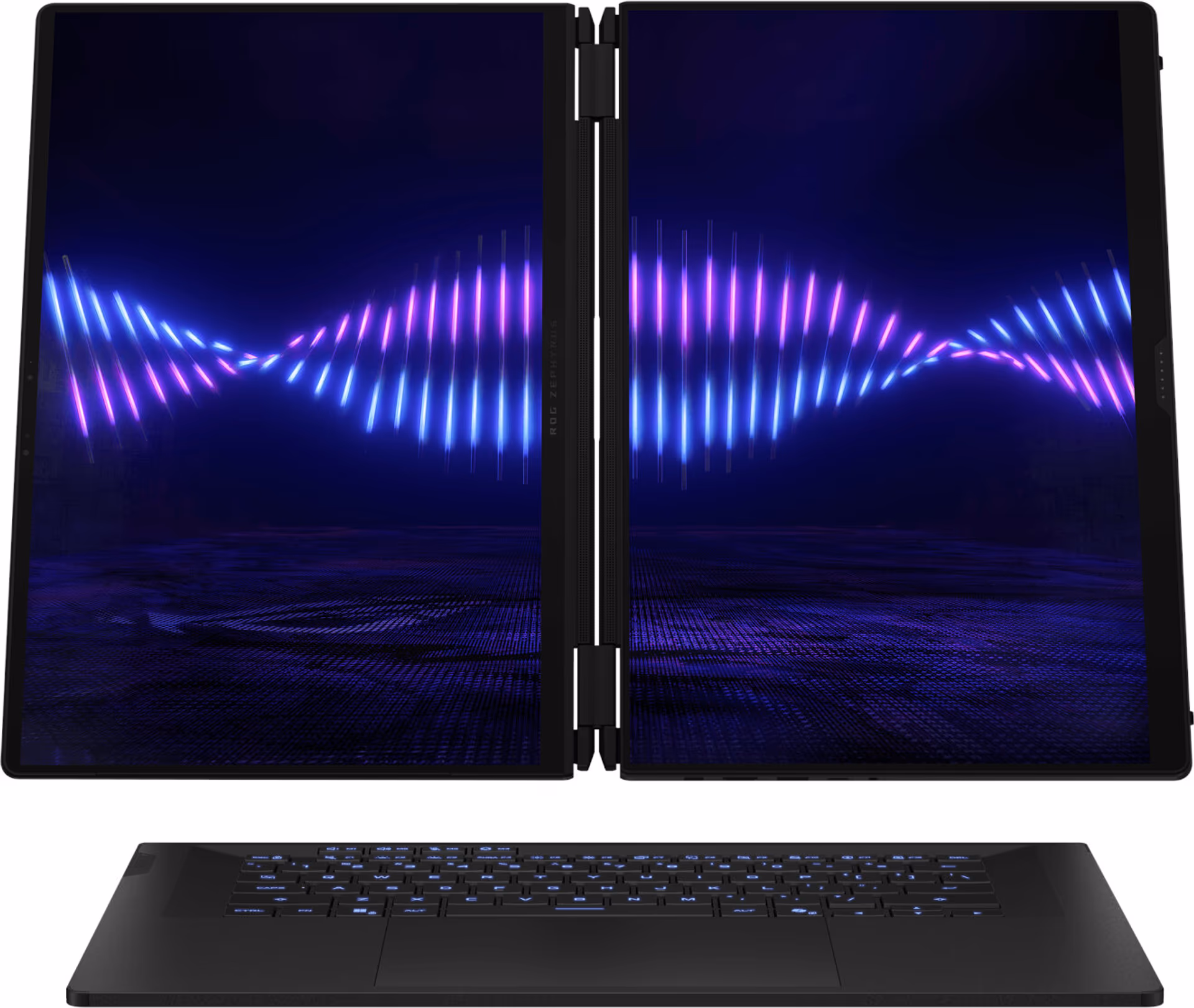 ROG Zephyrus Duo GX651 | GX651AR-DS96-CA | Intel Core Ultra 9 386H | 32GB RAM | 1TB SSD | Dual Touch 16" 2880x1800 OLED 120Hz 1100nits | Nvidia GeForce RTX 5070 Ti 12GB | Gray