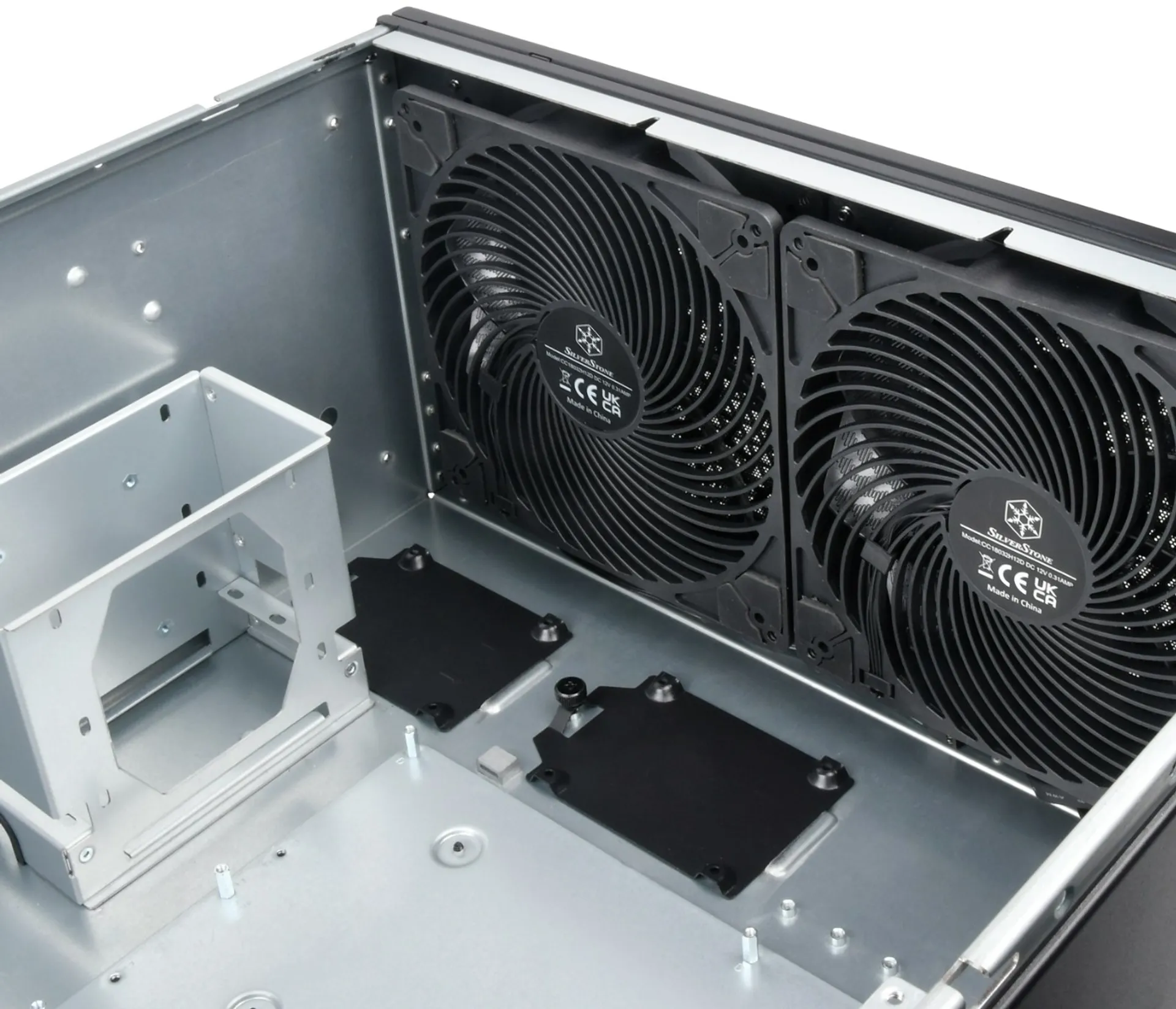 SilverStone Technology RM51 5U Rackmount Server Chassis with Dual 180mm Fans