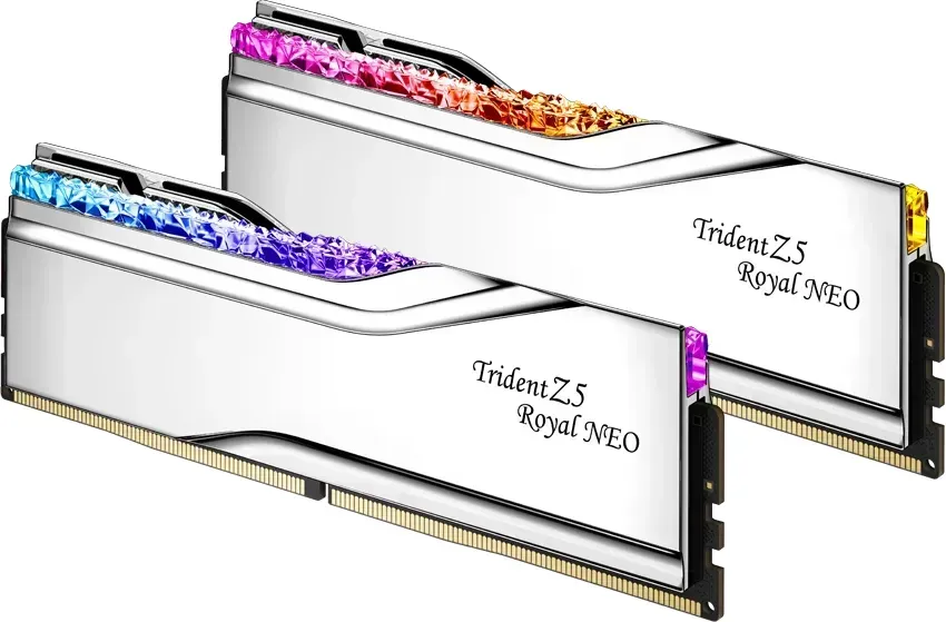 G.Skill Trident Z5 Royal NEO RGB Silver 32GB 6000Mhz (2x32GB) CL28 - AMD EXPO
