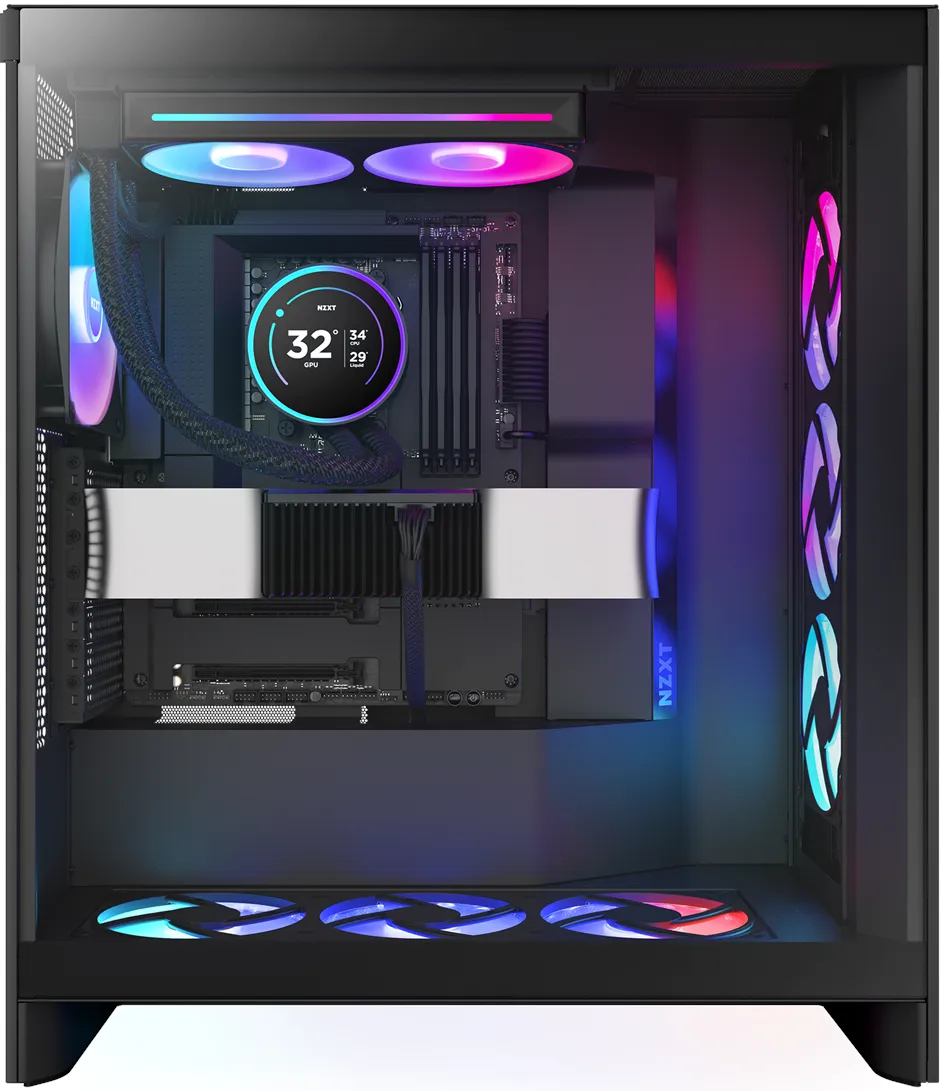 NZXT Kraken Elite 240 RGB | IPS LCD | Black AIO CPU Cooler