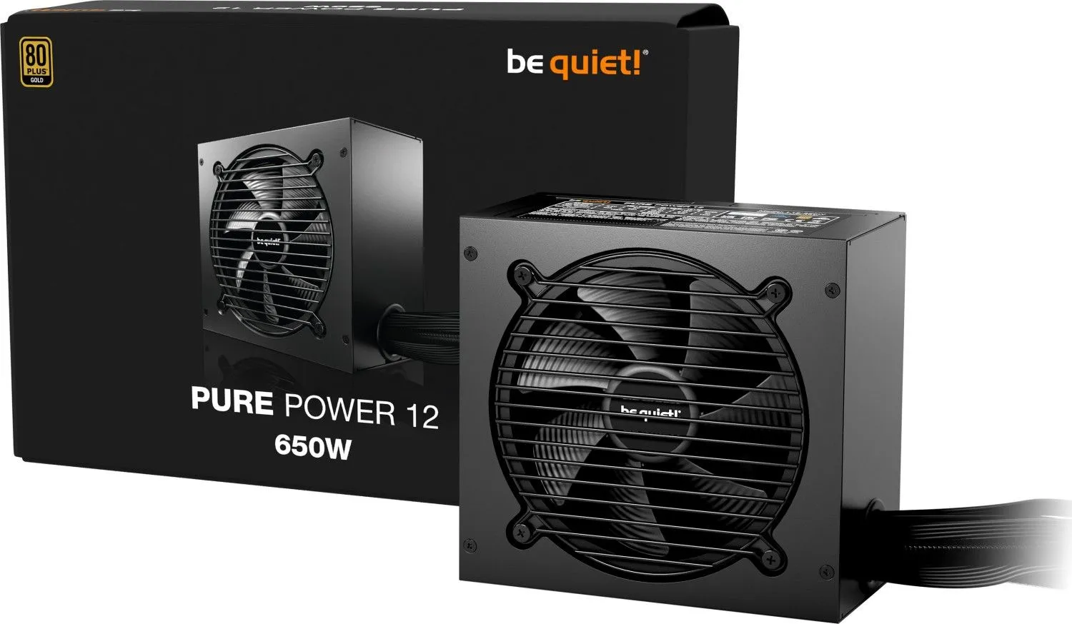 be quiet! Pure Power 12 650W ATX 3.1 Power Supply